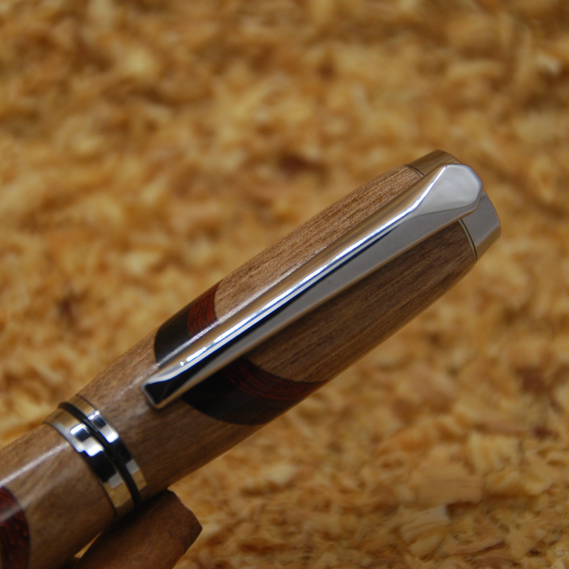 Gentlemen Stylo doppio intarsio noce - Torny