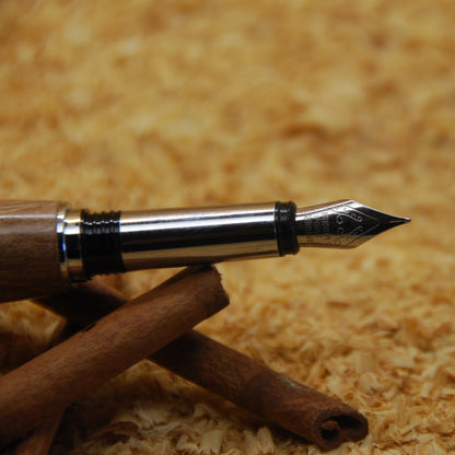 Gentlemen Stylo doppio intarsio noce - Torny